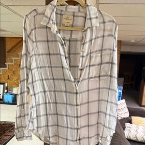 American Eagle Outfitters Checkered Shirt